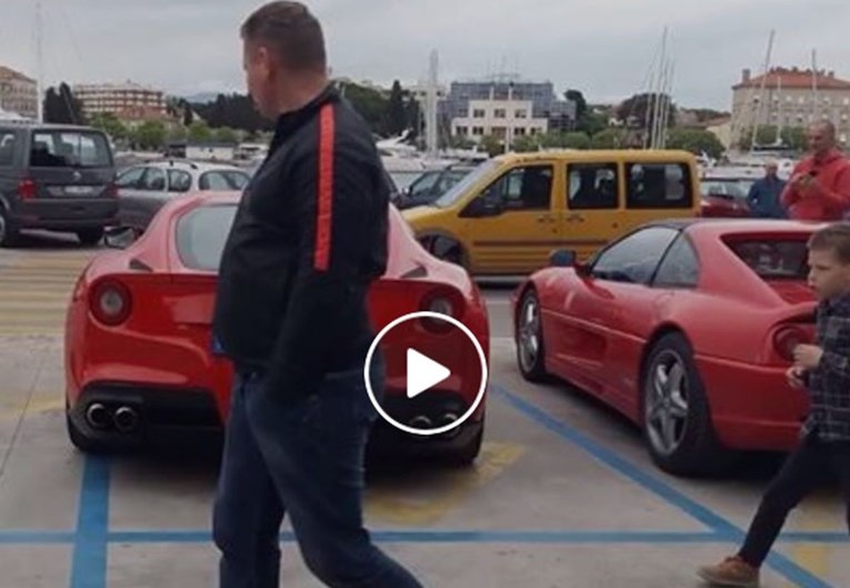 Prestrašio ga Ferrari: Video nastao u Zadru postao svjetski viralni hit