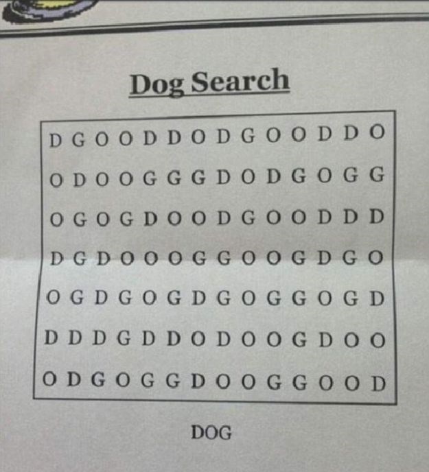 Ova mozgalica namučila je cijeli svijet, vidite li riječ "Dog"?
