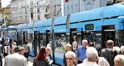 U Zagrebu stali svi tramvaji, pogledajte snimku
