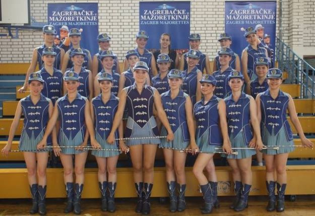 Zagrebačke mažoretkinje obranile titulu europskih prvakinja