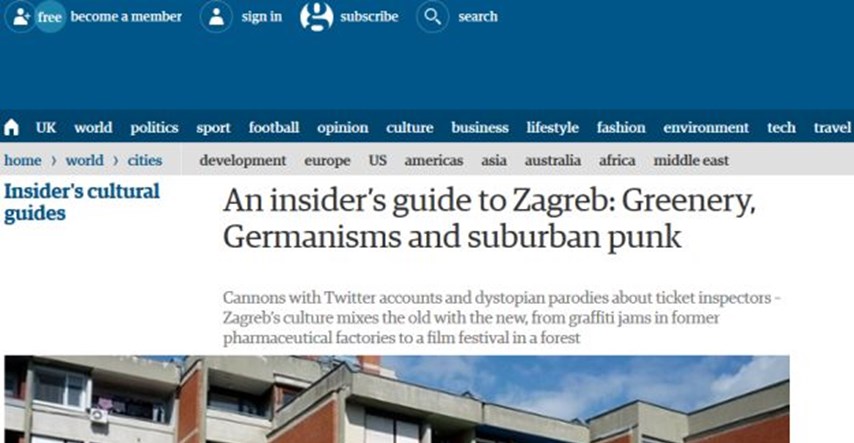 Ovako se na ugledom Guardianu opisuje Zagreb: Bandić je glavna tema, a kontrolori izvor sprdnje