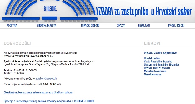 Popis svih biračkih mjesta: Zagrepčani, evo gdje ćete moći izaći na glasanje