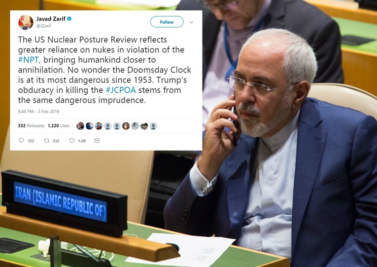 Iran misli da je američka vojna politika prijetnja čovječanstvu