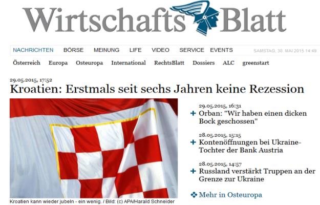 Austrijski poslovni dnevnik ne zna kako izgleda službena zastava Hrvatske