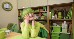 VIDEO "Zelena žena: Od odjeće do kose, baš sve kod nje je zeleno
