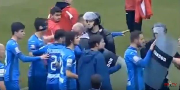 Kaos u Zenici: Napad s tribina na momčad Željezničara, igrači se tukli i sa zaštitarima