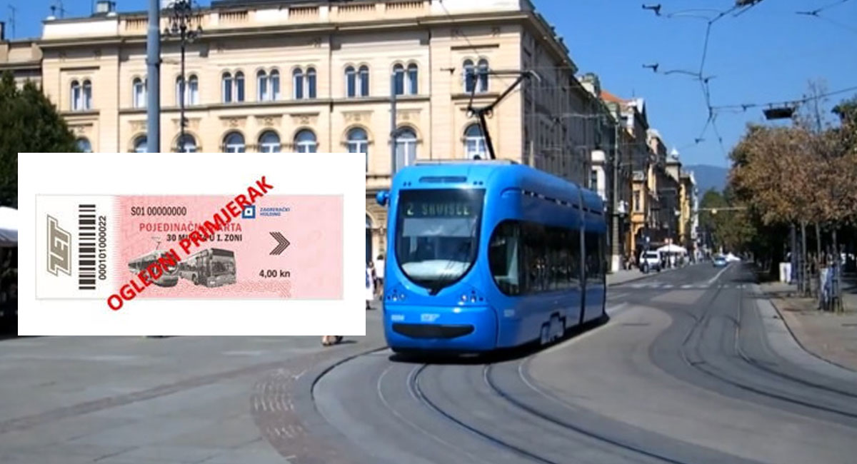 OD SUTRA U ZAGREBU ZET uvodi novu kartu - za 4 kune 30 minuta vožnje