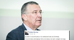 Ževrnja na Facebooku komentirao odustajanje od kandidature, uspio ubaciti Tuđmana u priču