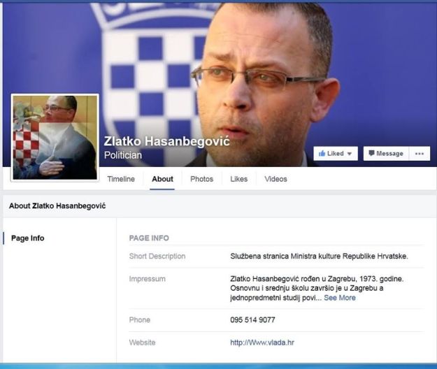 Hasanbegovićevi lažni Facebook profili pozivaju na linč, a ministar tvrdi da je sve odavno prijavio