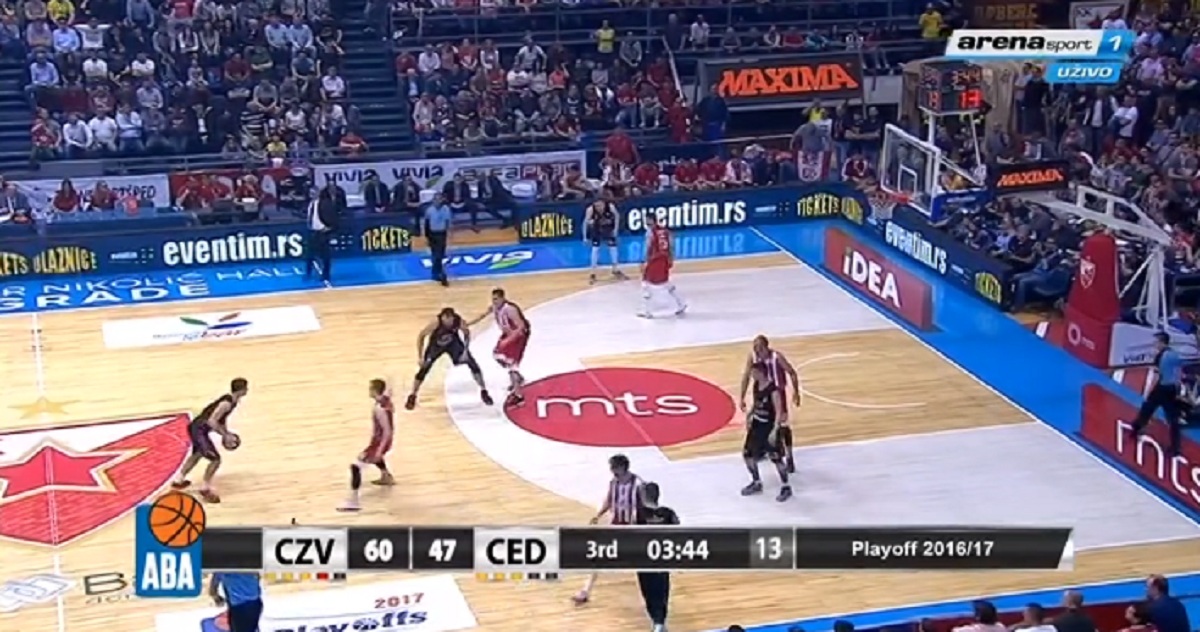 Cedevita u Pioniru imala 15 razlike pa se raspala: Zvezda povela u borbi za naslov ABA lige i lovu na Euroligu