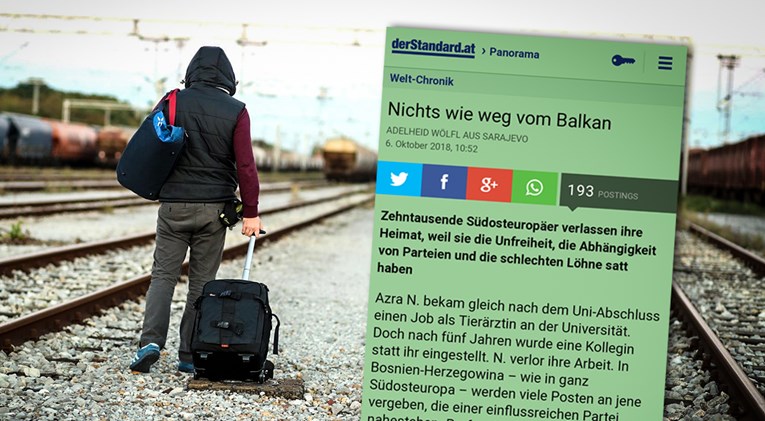 Austrijski list: Ljudi odlaze iz Hrvatske jer bježe od neslobode