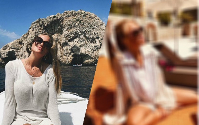 "Boginja": Lijepa Izabel Kovačić pokazala kako uživa na Lošinju
