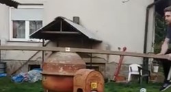 VIDEO Zbog urnebesnog izuma s miješalicom za beton Bosanci postali hit u regiji