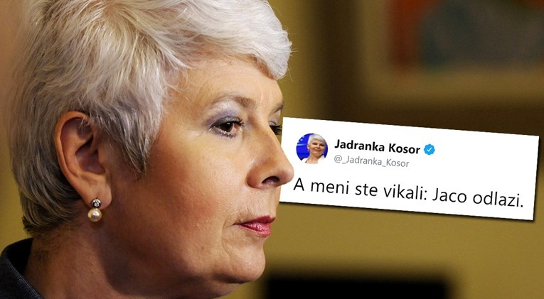 Jadranka Kosor o divljanju u saboru: "A meni ste vikali: Jaco odlazi"