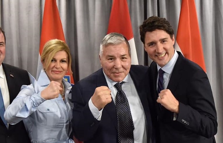 Kolinda, Trudeau i slavni boksač zauzeli pozu, pogledajte kako je Jakov pozirao