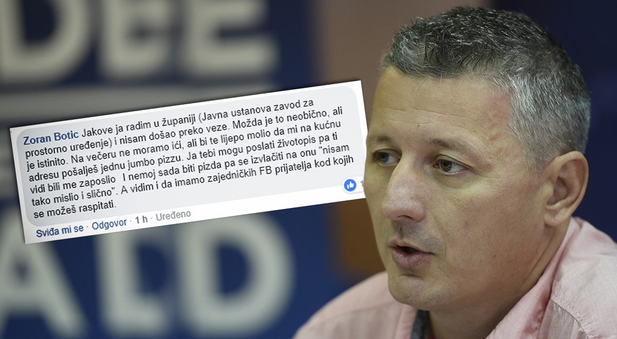 Splitskom vijećniku se javio čovjek: Kaže da nije uhljebljen i želi jumbo pizzu