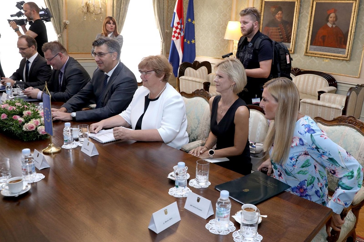 Plenković: Janica se sada bavi drugom važnom stvari za Hrvatsku, demografijom