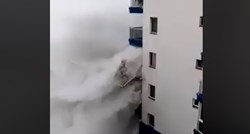 VIDEO Strašna snimka s Tenerifa, divovski valovi razbijaju zgradu