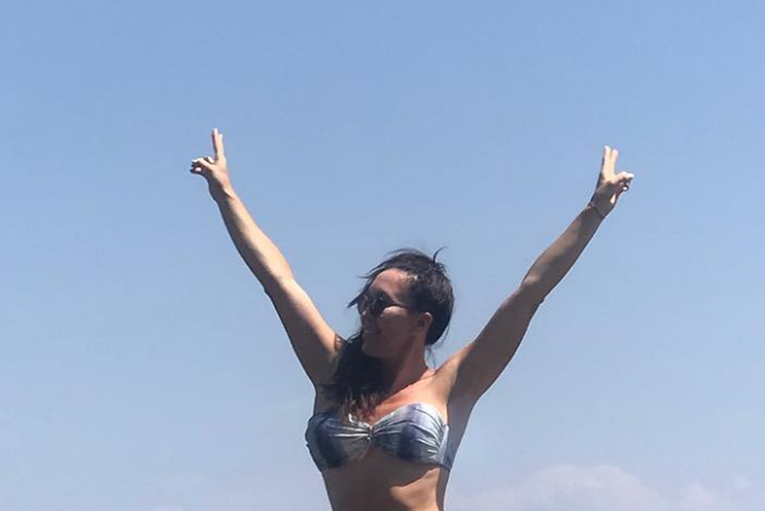 Srpska tenisačica skinula se u badić i pokazala kako uživa na hrvatskoj obali