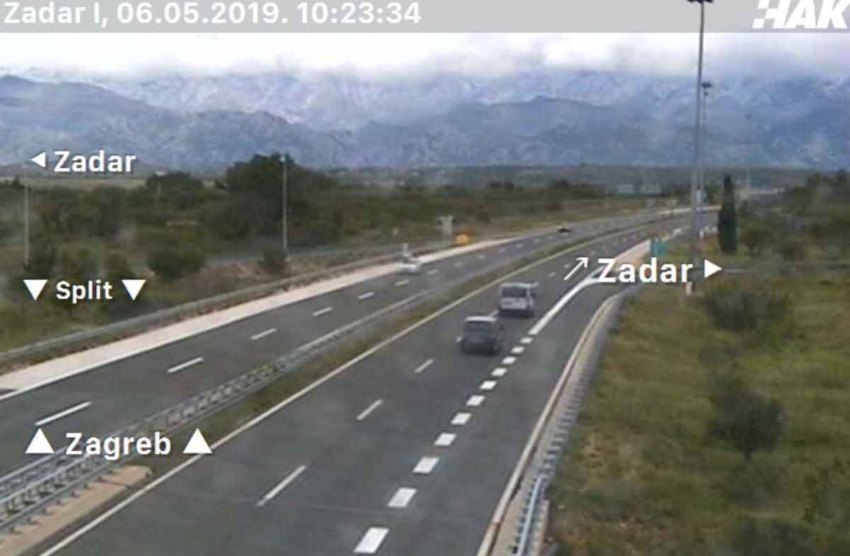 Zbog olujnog vjetra dijelovi autocesta A1 i A6 otvoreni su samo za osobna vozila