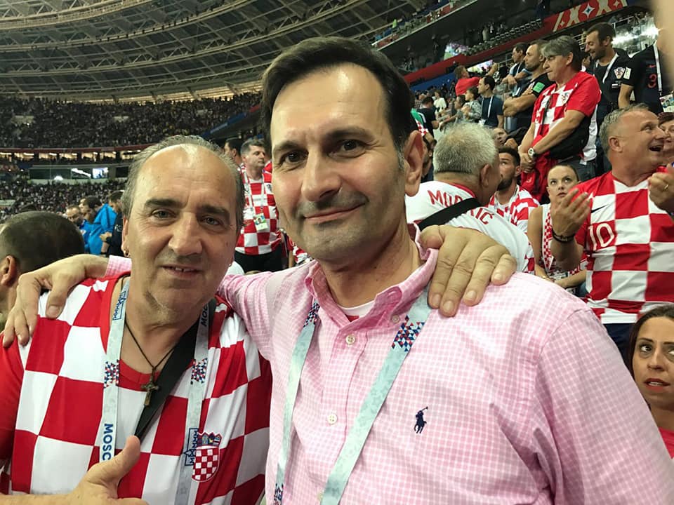 Miro Kovač se grlio s Grdovićem na tribinama