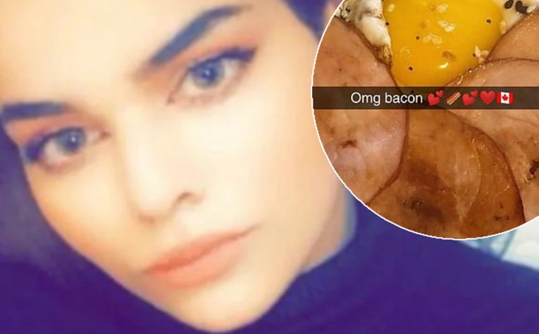 Mlada Saudijka koja je od obitelji pobjegla u Kanadu prvi put probala slaninu