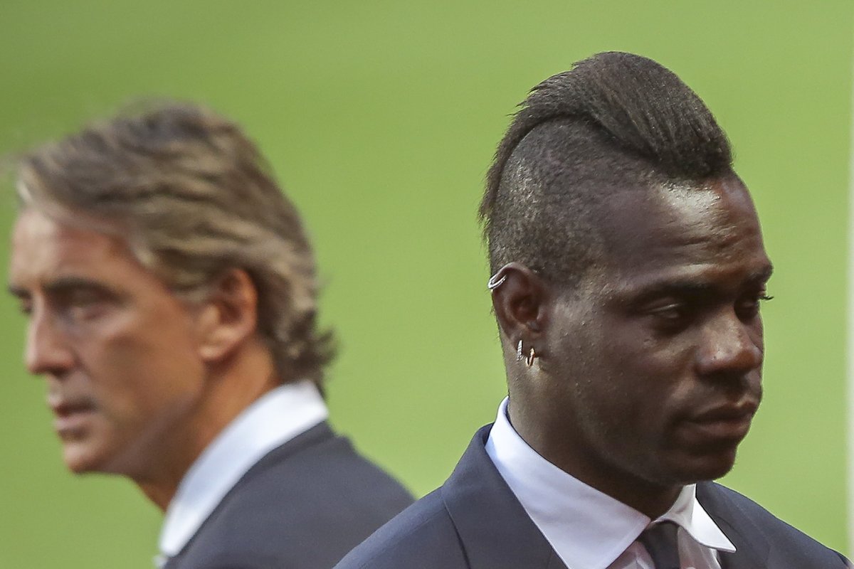 Balotelli pretjerao s kilogramima, Mancini ga poslao na tribine