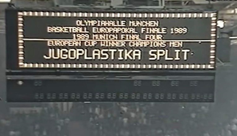 Na današnji dan prije 30 godina Jugoplastika je prvi put osvojila Europu