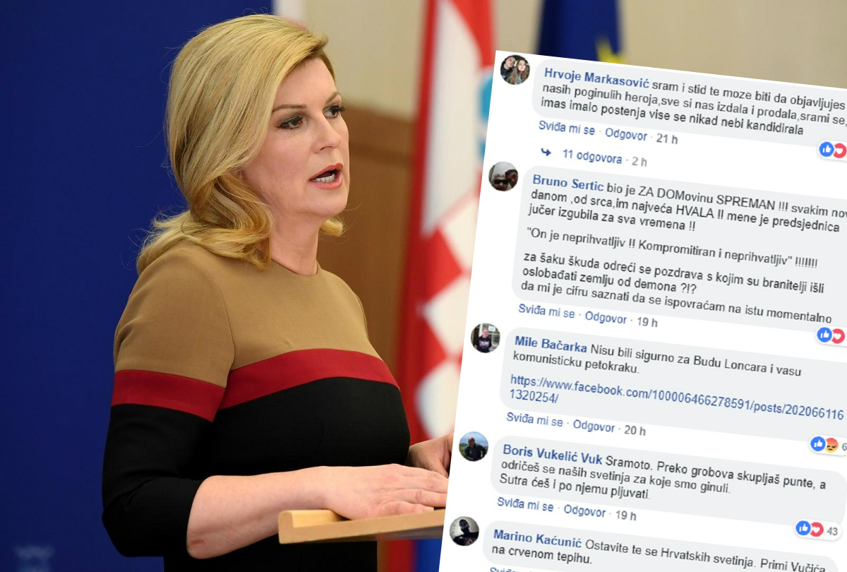 Kolinda objavila sliku poginulog branitelja, Hrvati je izvrijeđali: "Sramoto"