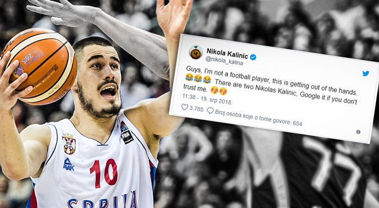 Srpski košarkaš: Ovo izmiče kontroli, nisam vam ja taj Nikola Kalinić