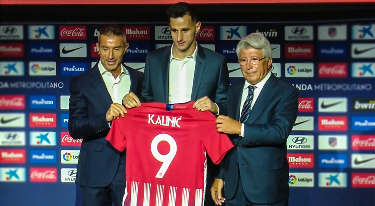 Kalinić progovorio o izbacivanju iz reprezentacije na predstavljanju u Atleticu