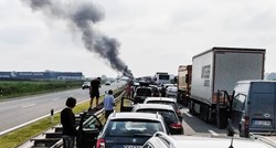 Policija otkrila kako se u petak zapalio kamion na autocesti kod Nove Gradiške