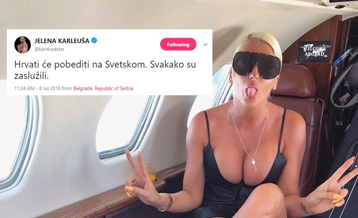 Jelena Karleuša: Hrvati će pobijediti na Svjetskom, zaslužili su