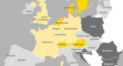 Pogledajte kartu iz njemačke studije: Hrvatska je crna rupa Europe