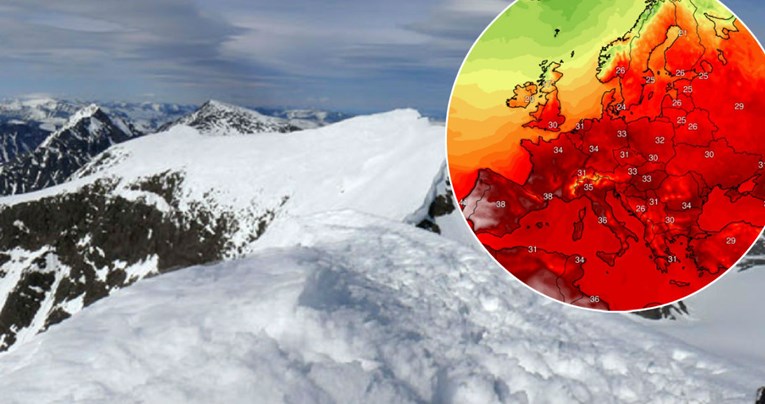 U Europi je toliko vruće da se otopio najviši vrh Švedske: "Ovo je strašno"