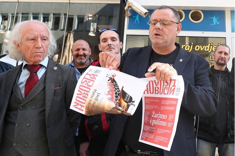 VIDEO Keleminec opet palio Novosti u Zagrebu