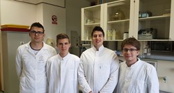 Hrvatski srednjoškolci osvojili 4 medalje na kemijskoj olimpijadi