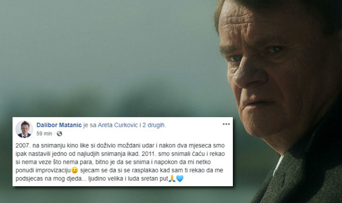 Matanić opisao kakav je čovjek bio Gregurević: "Sjećam se da si se rasplakao..."