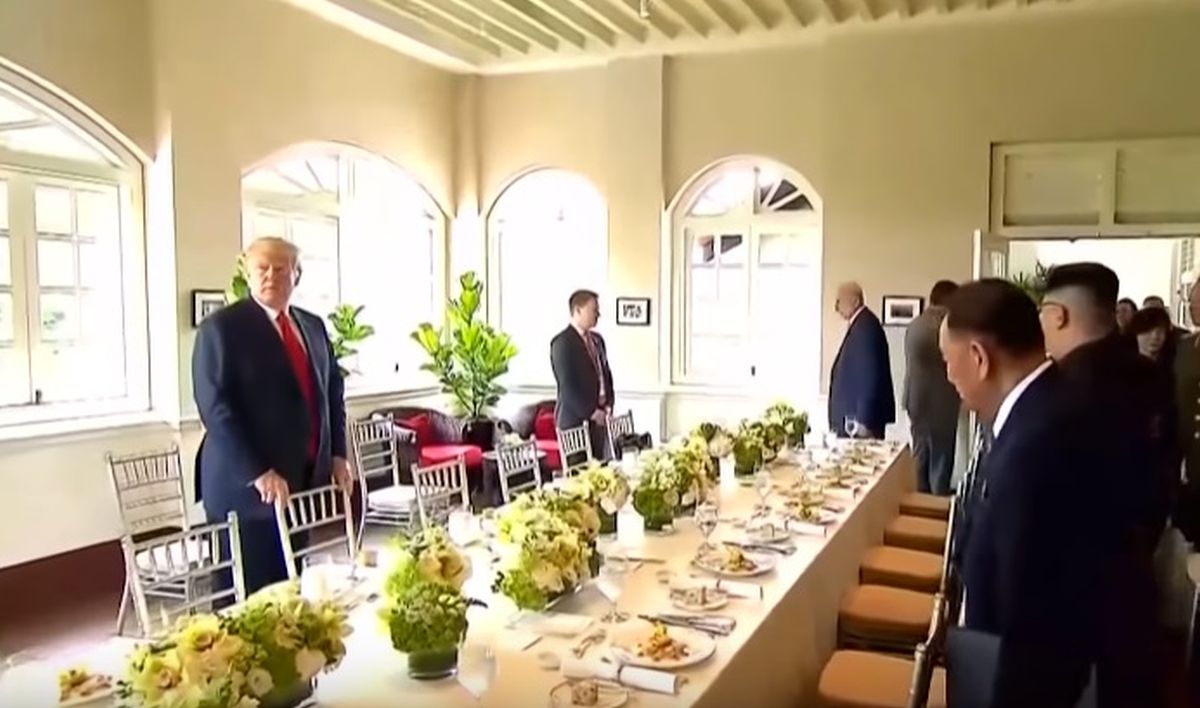 Meni od kojeg teku sline: Pogledajte što su Kim i Trump jeli na povijesnom ručku