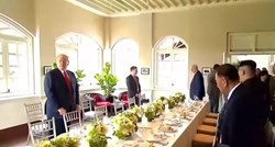 Meni od kojeg teku sline: Pogledajte što su Kim i Trump jeli na povijesnom ručku