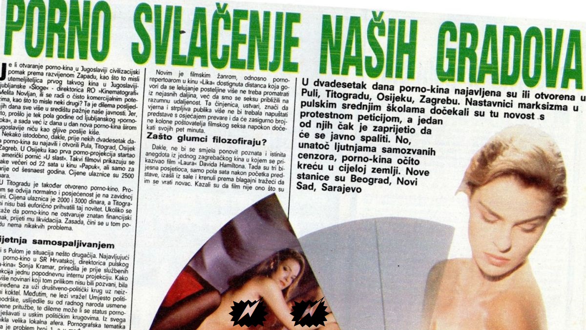 Bilo jednom u Jugoslaviji: Projekcija u pulskom porno-kinu izazvala je kaos