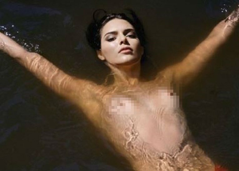 Kendall Jenner pozirala u toplesu, nije se ni trudila sakriti bradavice