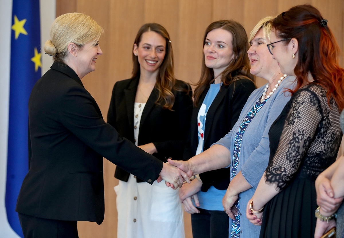 Kolinda primila Željku Markić