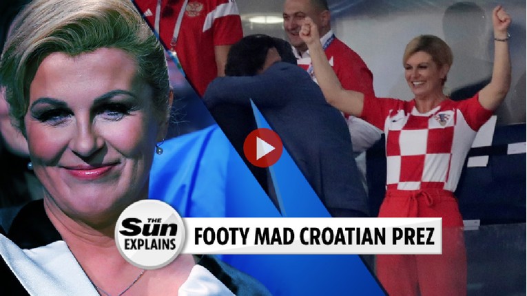 The Sun o Kolindi: Hrvatska predsjednica luda za nogometom