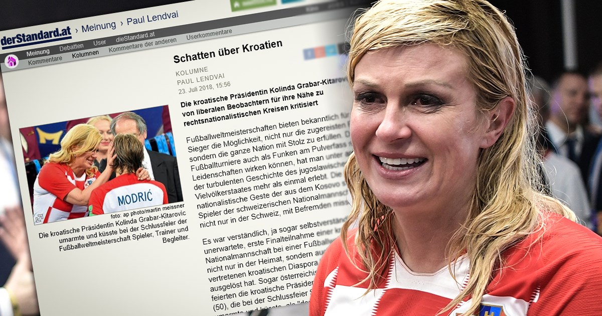 Der Standard: Kolinda Je Sjena Nad Hrvatskom - Index.hr