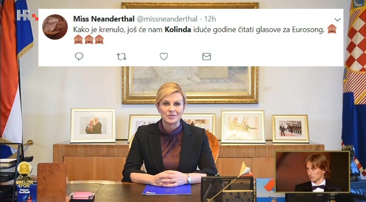 Društvene mreže pune su sprdnji na Kolindin račun: "Ko kad pijan nazoveš bivšu"