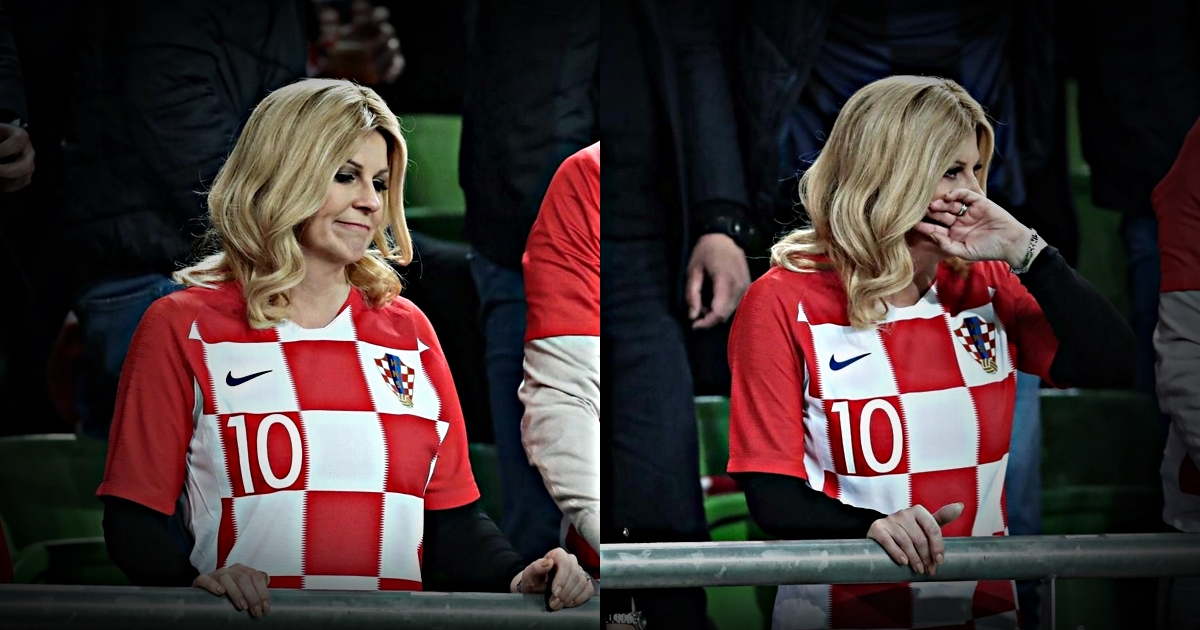 Predsjednica: Dragi Zlatko, dragi Vatreni, uvijek vjerna! Vaša Kolinda