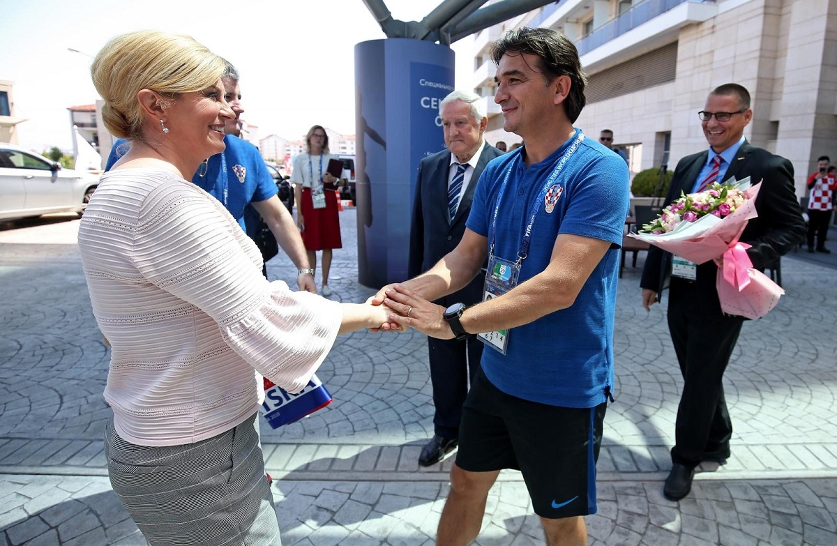 Kolinda u Sočiju: "Nervoznija sam od Dalića"