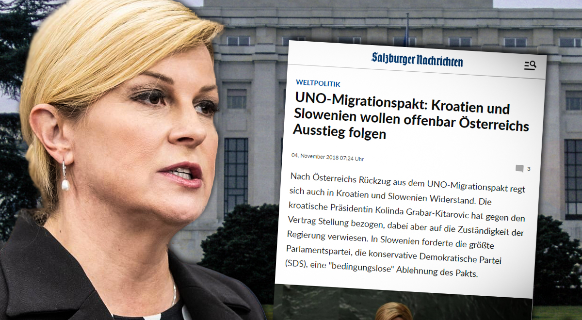 I austrijski mediji pišu o najavi Kolinde da neće potpisati Marakeški sporazum