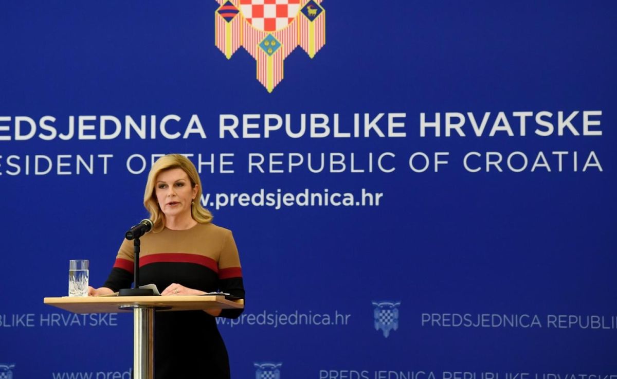 Kolinda i danas komentirala ustaški ZDS, sad je malo opet promijenila priču